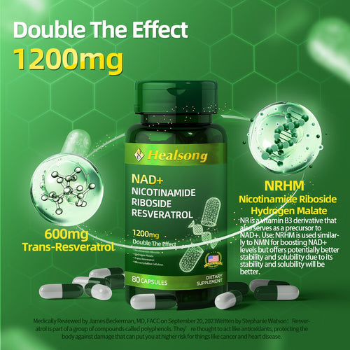 AMAZON event discount50%：Healsong NAD Supplement